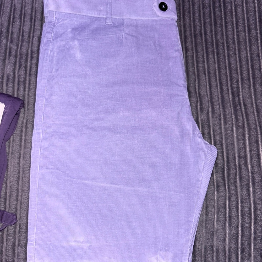 Men's Purple Corduroy Pants